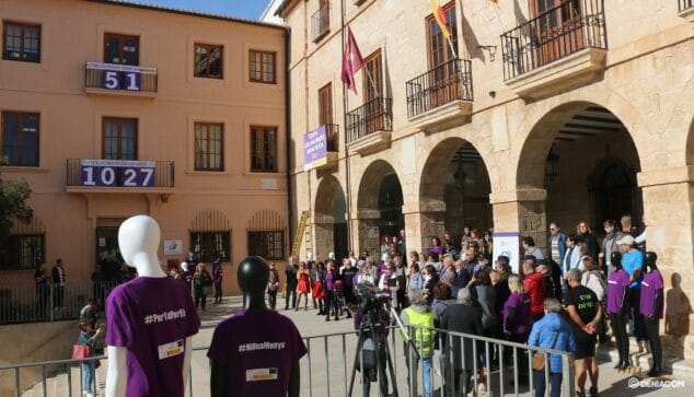 Imagen: Acto del Día contra la Violencia de Género de 2020