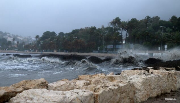 Imagen: Borrasca Gloria en la Marineta Casiana