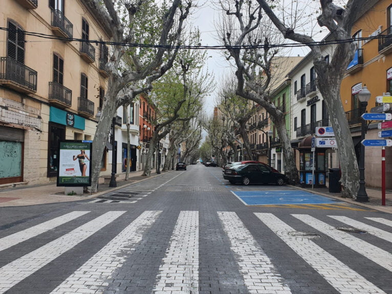 Calle Marqués de Campo de Dénia