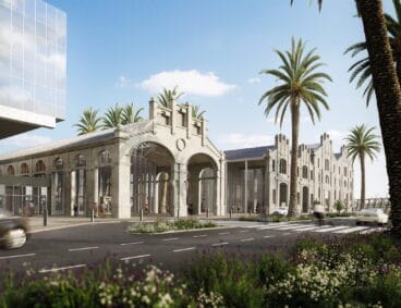 exterior de la nueva terminal de pasajeros de valencia