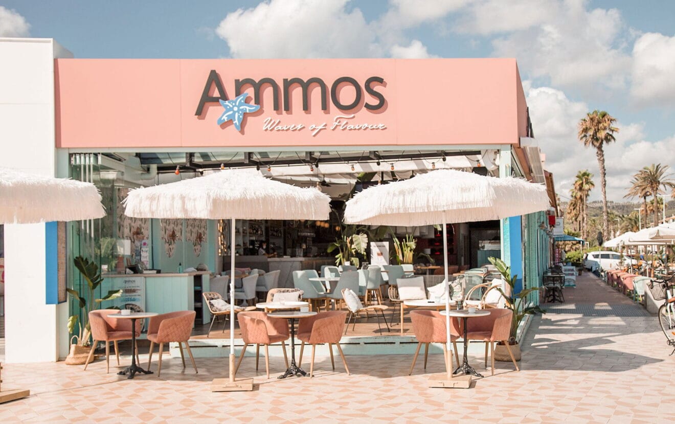 Exterior de Restaurante Ammos en Jávea