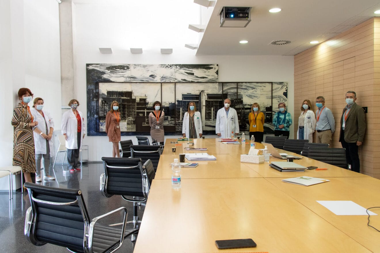 Firma del acuerdo en el Hospital de Dénia