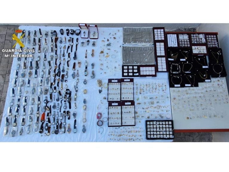 Relojes y joyería intervenida