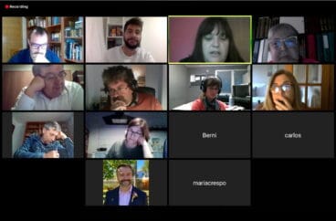 rueda de prensa sobre la huelga de la residencia