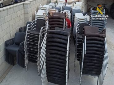 Sillas intervenidas