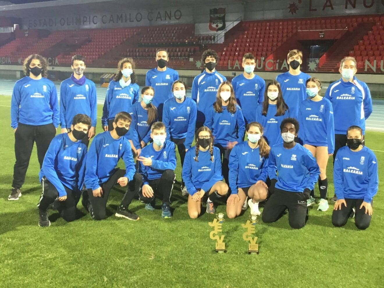 Cadetes del CA Baleària Dianium campeones provinciales