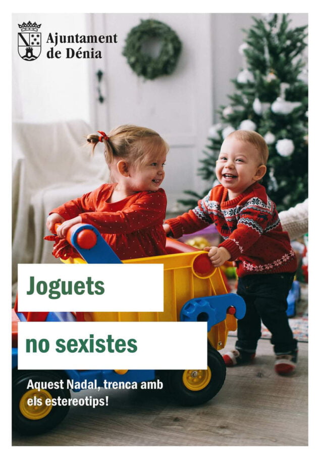 Imagen: Cartel de la campaña Esta Navidad rompe con los estereotipos