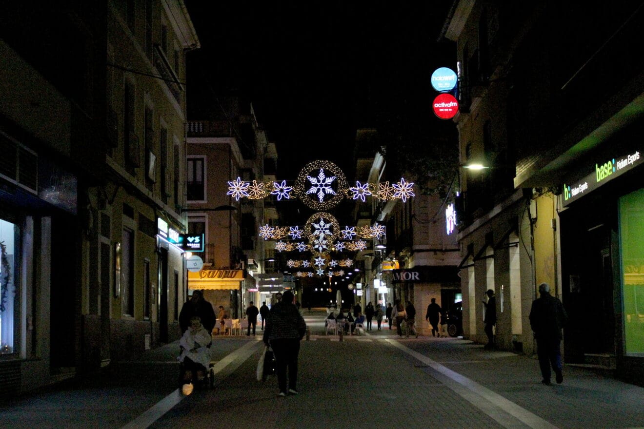 Iluminación de Navidad en Dénia