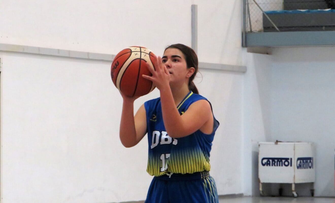 Jugadora Cadete femenino que jugó contra Paidos