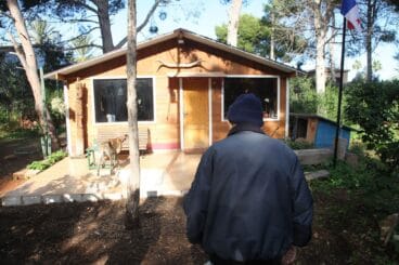 La casa de Manuel, a pocos metros de su xiloteca