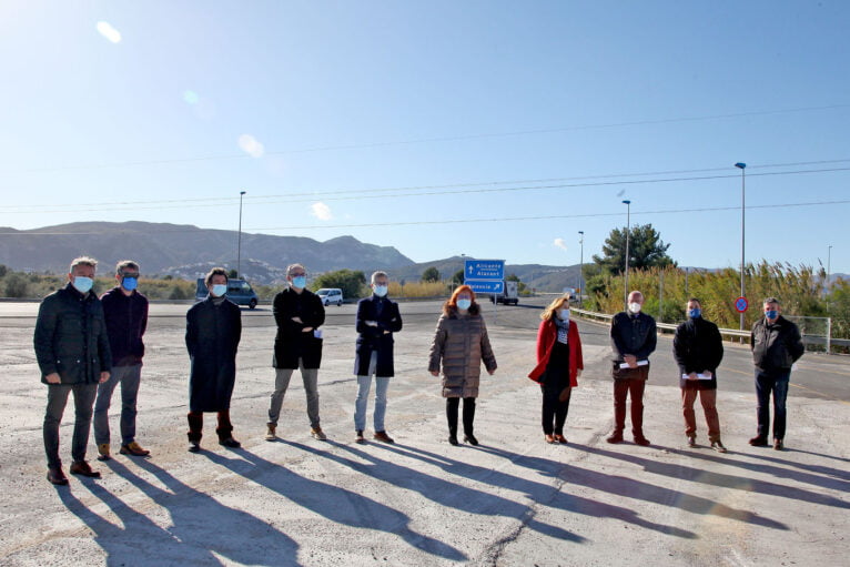 The town councils of the Marina Alta celebrate the first year without a motorway