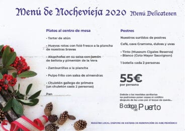 Menú de Nochevieja en Dénia – Bodega Del Puerto