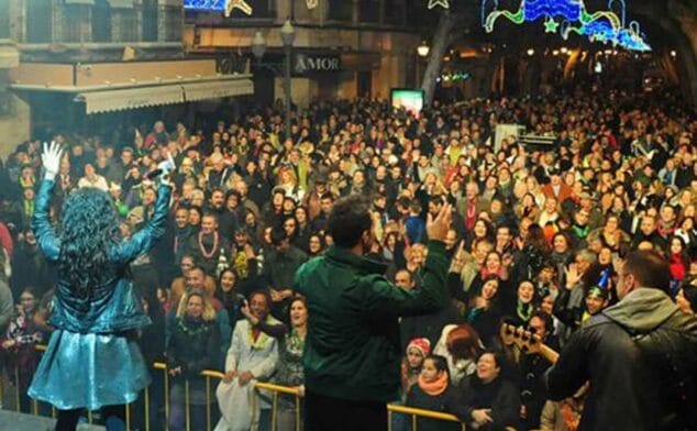 Imagen: Nochevieja de 2016 en la Glorieta