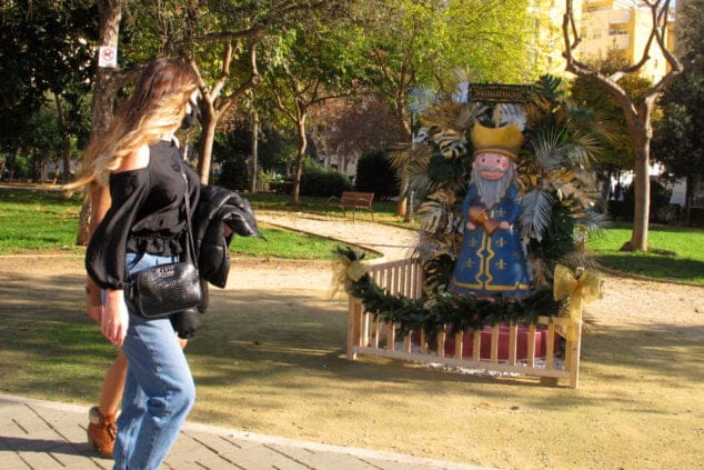 Imagen: Rey Mago en el Parque Chabás