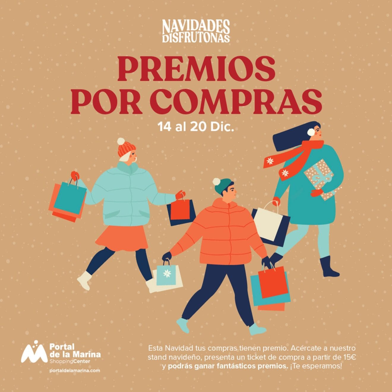 Premios por compras - Portal de la Marina