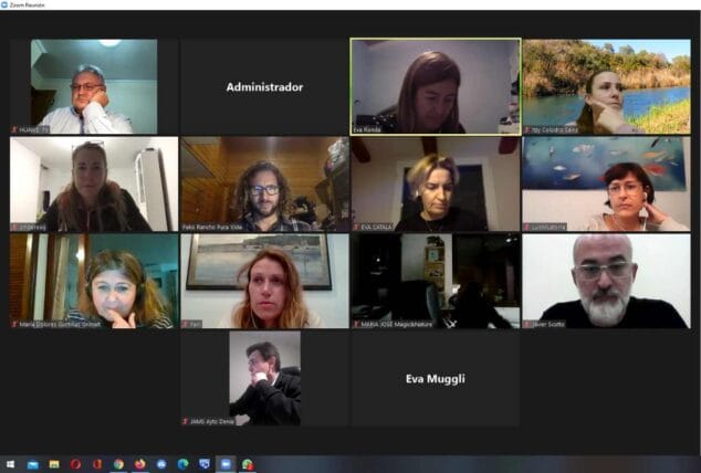 Imagen: Reunión previa a la constitución de la Mesa de Bienestar Animal