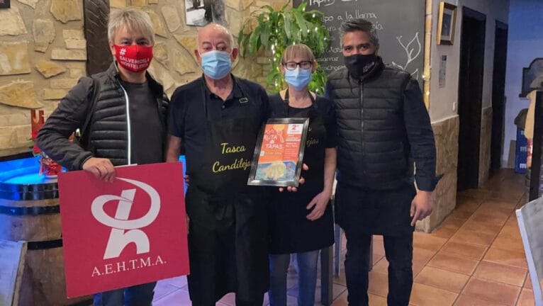 Segundo premio de la Ruta de Tapas de Dénia