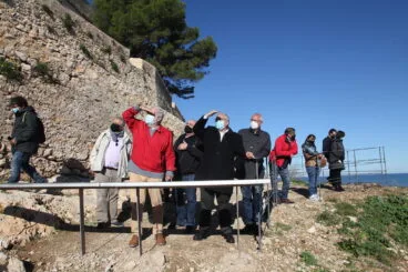 Visita al Verger Alt del Castillo de Dénia