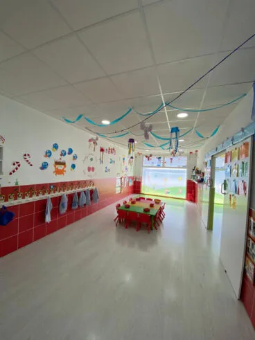 Una de las aulas de Bombonets