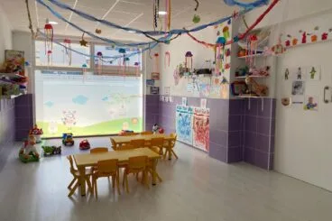 Aula en un centro de educación infantil en Dénia – Bombonets