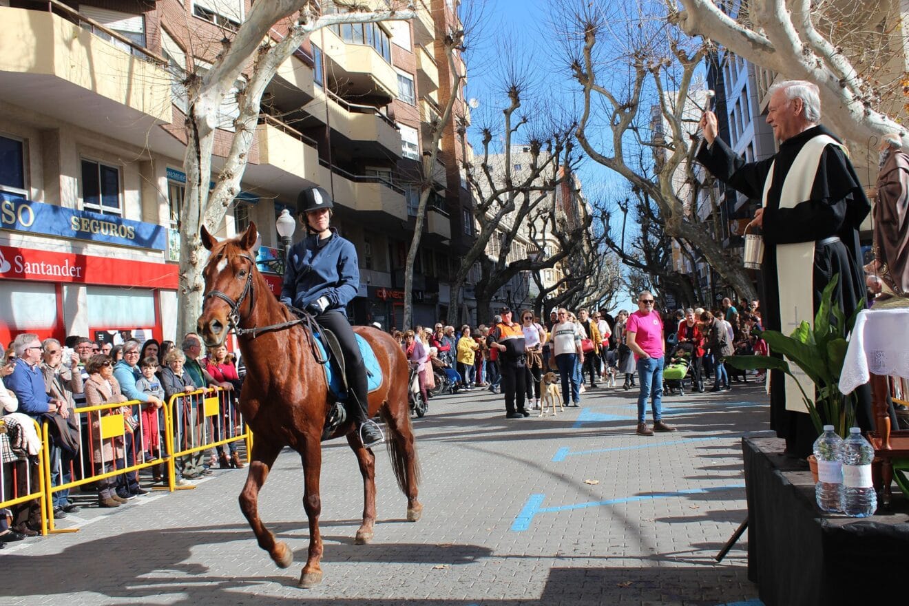 Bendición de animales en Sant Antoni de 2020