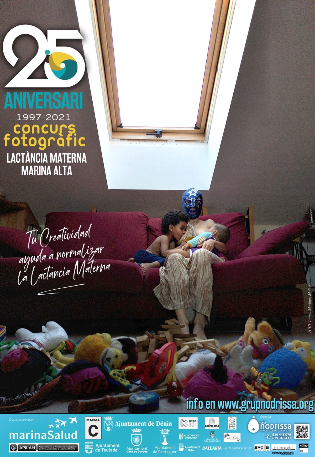 Cartel concurso fotográfico lactancia materna 2021