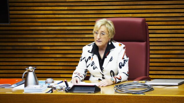Image: Appearance of Ana Barceló, Minister of Health
