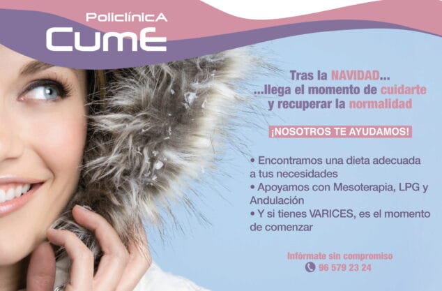 Imagen: Cuidados después de Navidad - Policlínica CUME