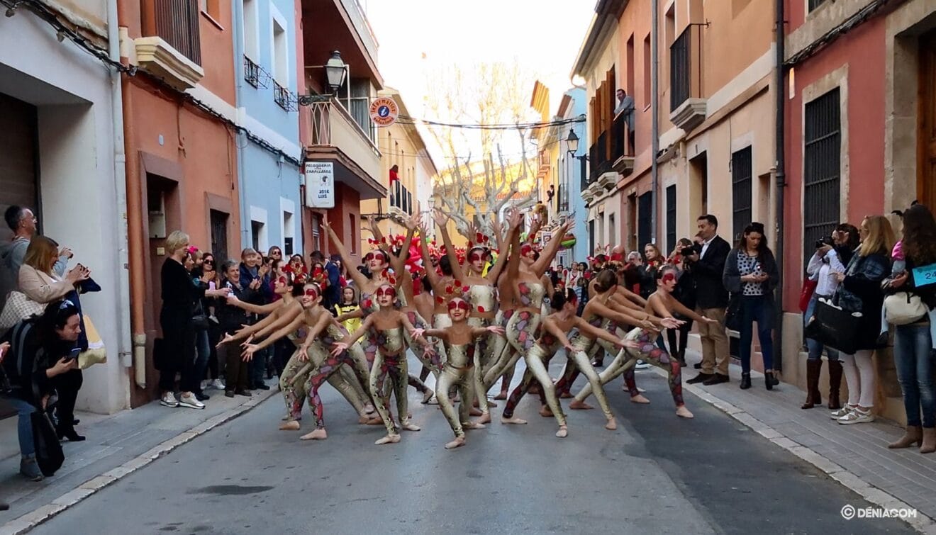Desfile del carnaval infantil de 2020