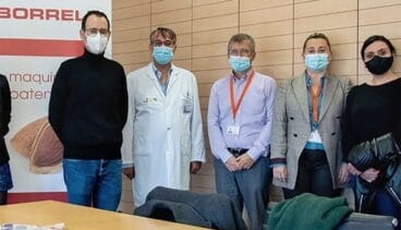 donacion de almendras de borrell a marina salud 1