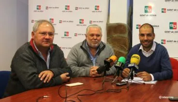 foto de archivo de los representantes de gent de denia