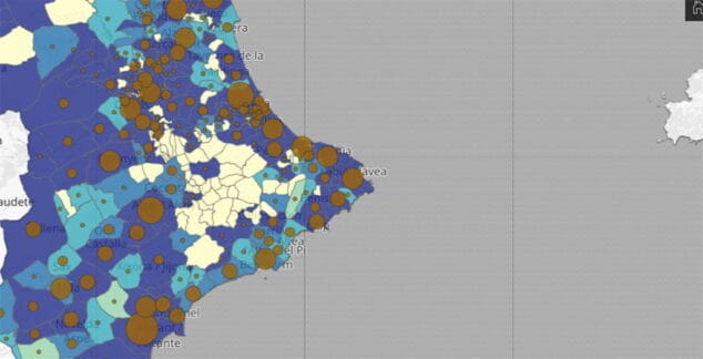 Imagen: Incidencia del coronavirus en la primera semana de enero