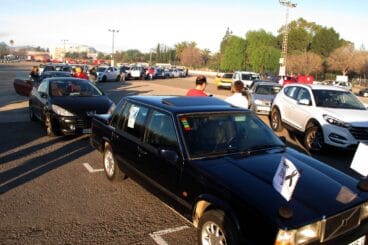 Manifestación de coches en Dénia de la hostelería 08