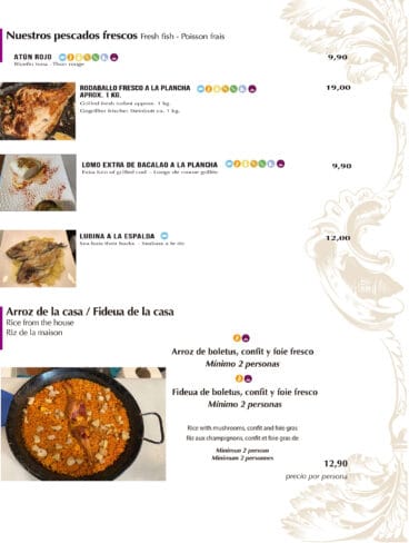 Pescados frescos, arroces y fideuàs para llevar y a domicilio en Dénia – Bodega del Puerto