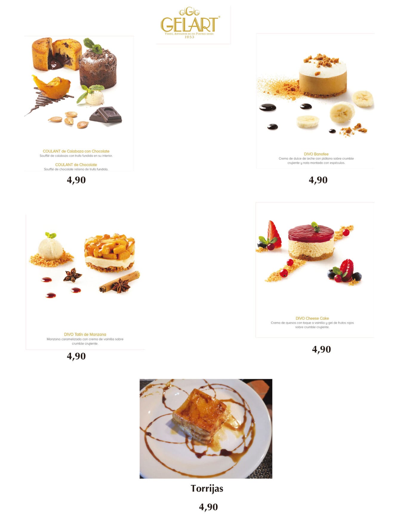 Postres para llevar y a domicilio en Dénia - Bodega del Puerto