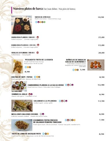 Productos del mar para llevar y a domicilio en Dénia – Bodega del Puerto