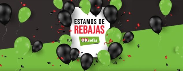Imagen: Rebajas de enero en OK Sofás