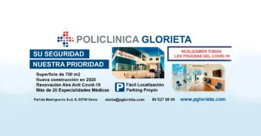 seguridad anti covid en policlinica glorieta fb
