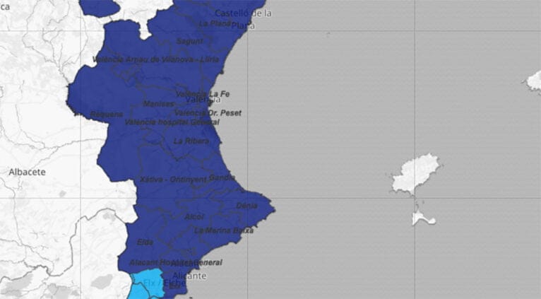Situación actual del coronavirus por departamento