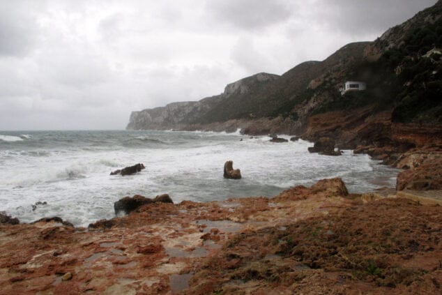 temporal de enero de 2021 en denia 13
