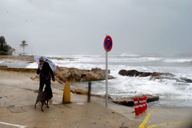 temporal de enero de 2021 en denia 20