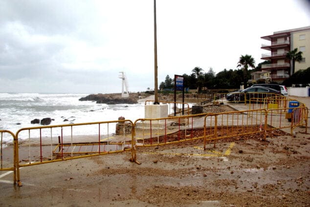 temporal de enero de 2021 en denia 23