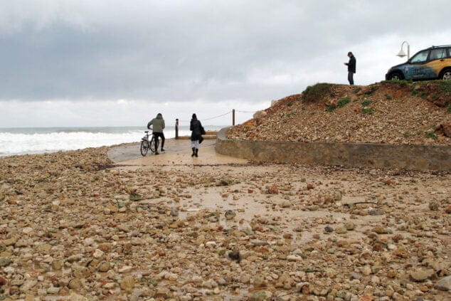 temporal de enero de 2021 en denia 29