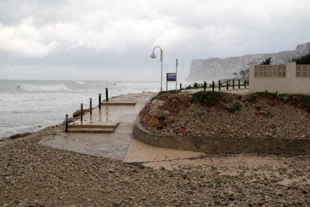 temporal de enero de 2021 en denia 34