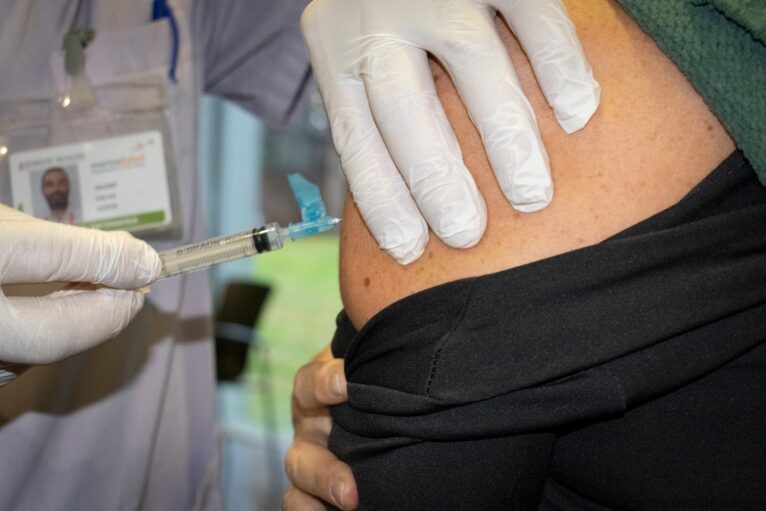 Vacunación en el Hospital de Dénia
