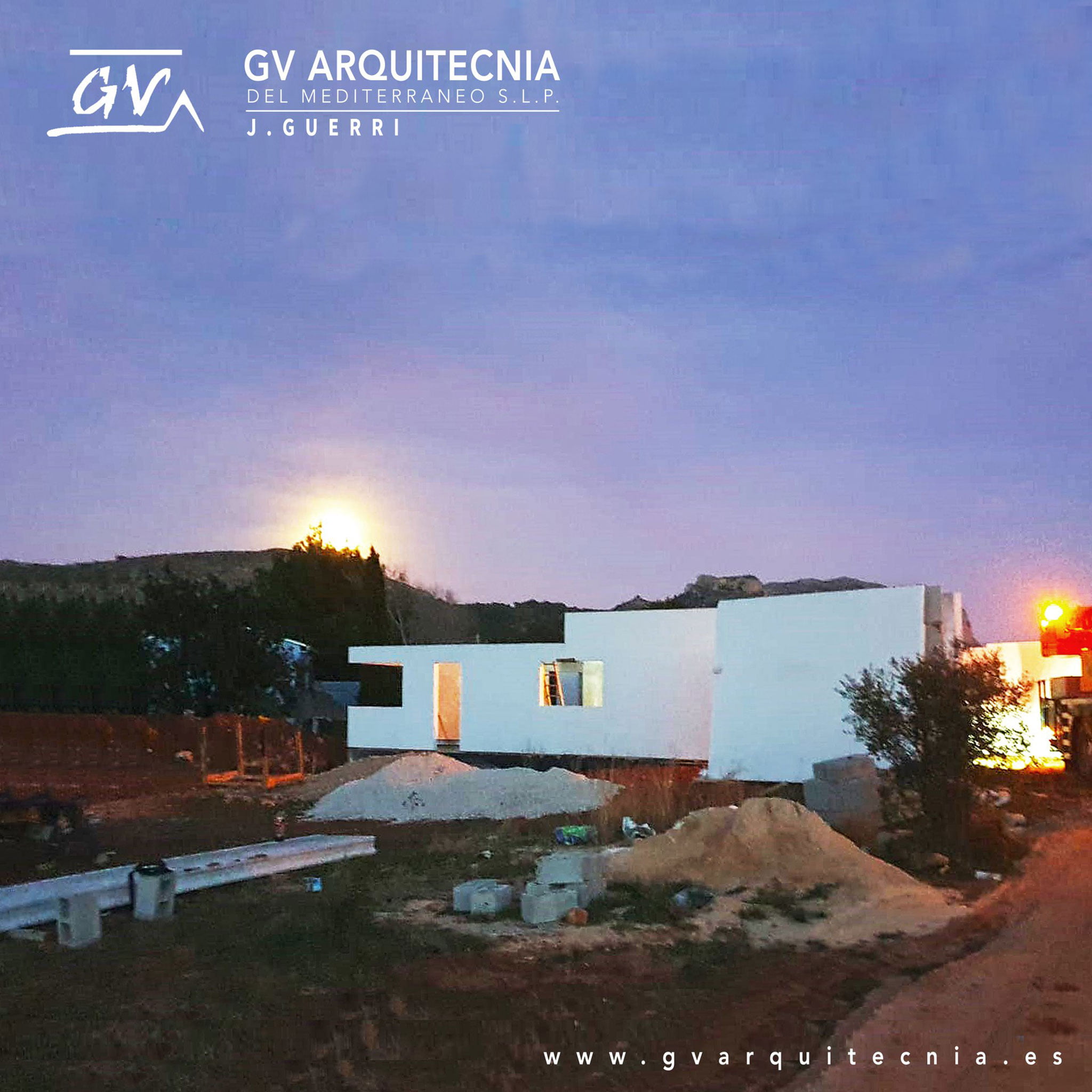 Construcción de una vivienda prefabricada en Pedreguer – GV Arquitecnia