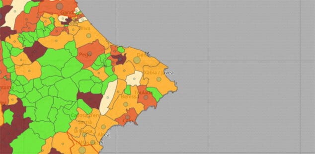 Imagen: Contagios por coronavirus en la actualización del 23 de febrero