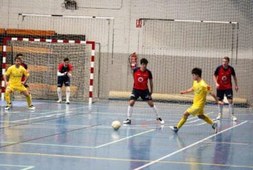 derrota del cfs mar denia en casa ante un futsal mataro que no perdono los fallos de los locales