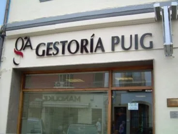 Fachada de Gestoría Puig Cañamás