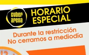 horari especial cyber arena fb